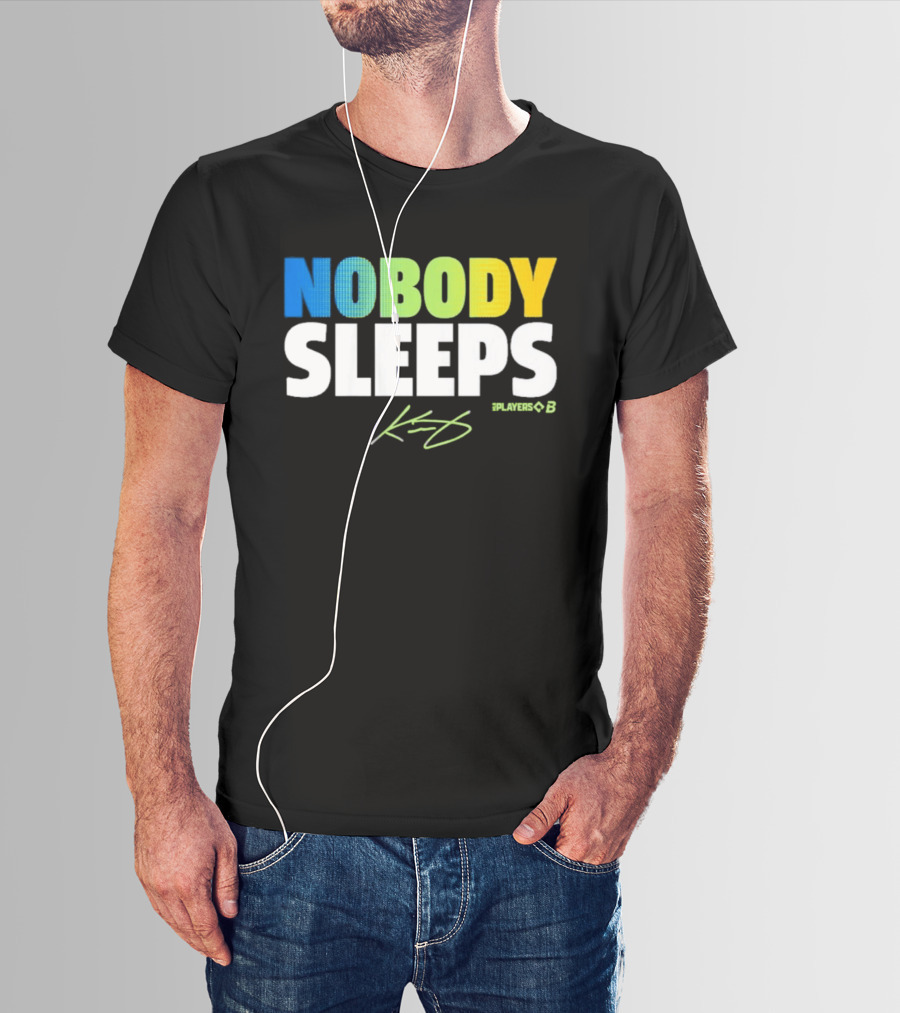 Kevin Cash Nobody Sleeps Signature Summer B T-Shirt