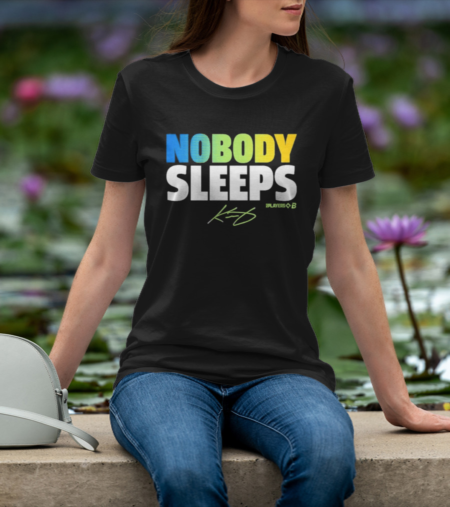 Kevin Cash Nobody Sleeps Signature Summer B T-Shirt