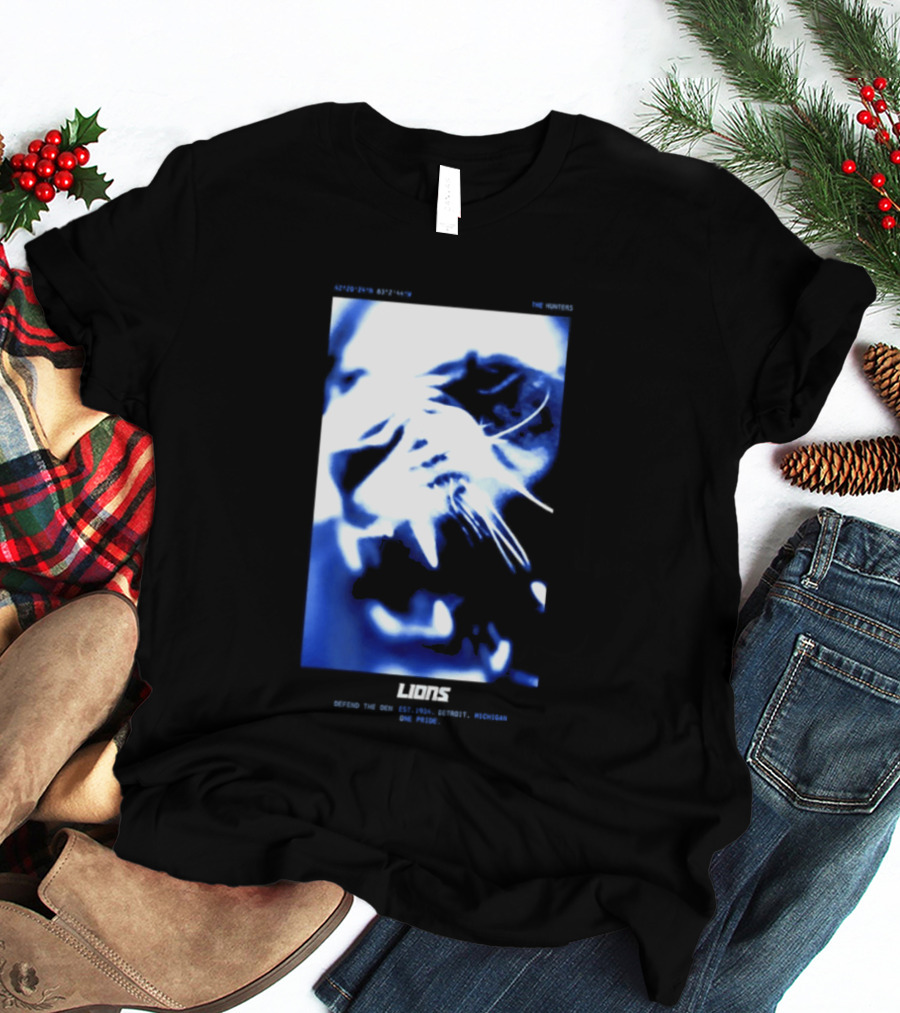 Detroit Lions 2026 Rivalries Collection Loose Fit Boyfriend Lions Inner Strength Outer Toughness Excellence T-Shirt