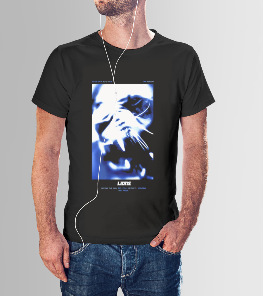 Detroit Lions 2026 Rivalries Collection Loose Fit Boyfriend Lions Inner Strength Outer Toughness Excellence T-Shirt