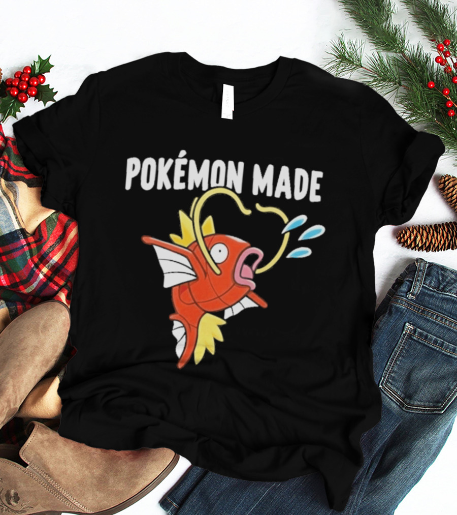 Kim Seokjin Pokémon Made Magikarp T-Shirt