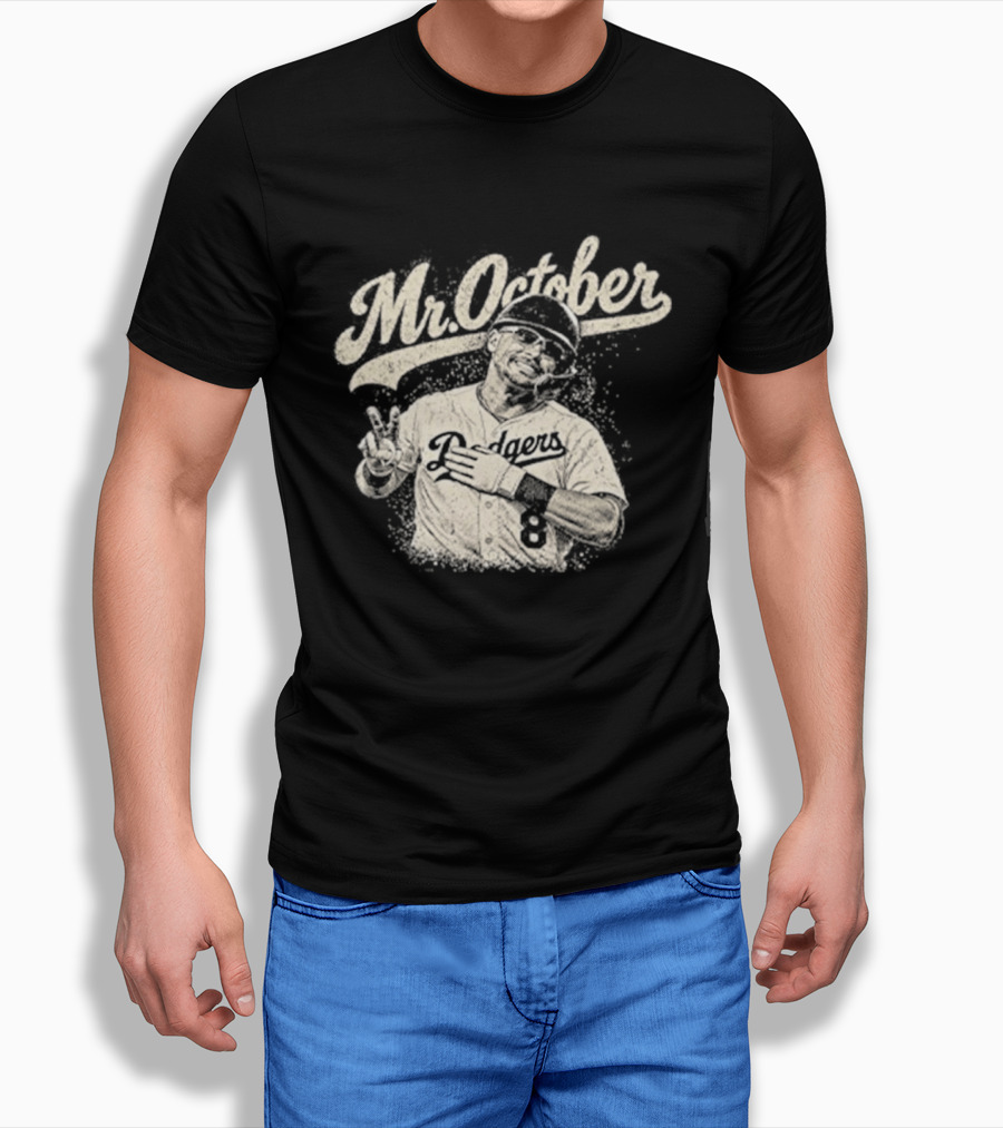Mr October Dodgers Kike Hernandez Baseball Triumph T-Shirt