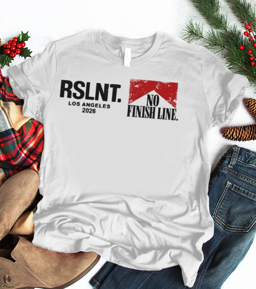 Elias Michael Store Rslnt Los Angeles 2026 No Finish Line T-Shirt