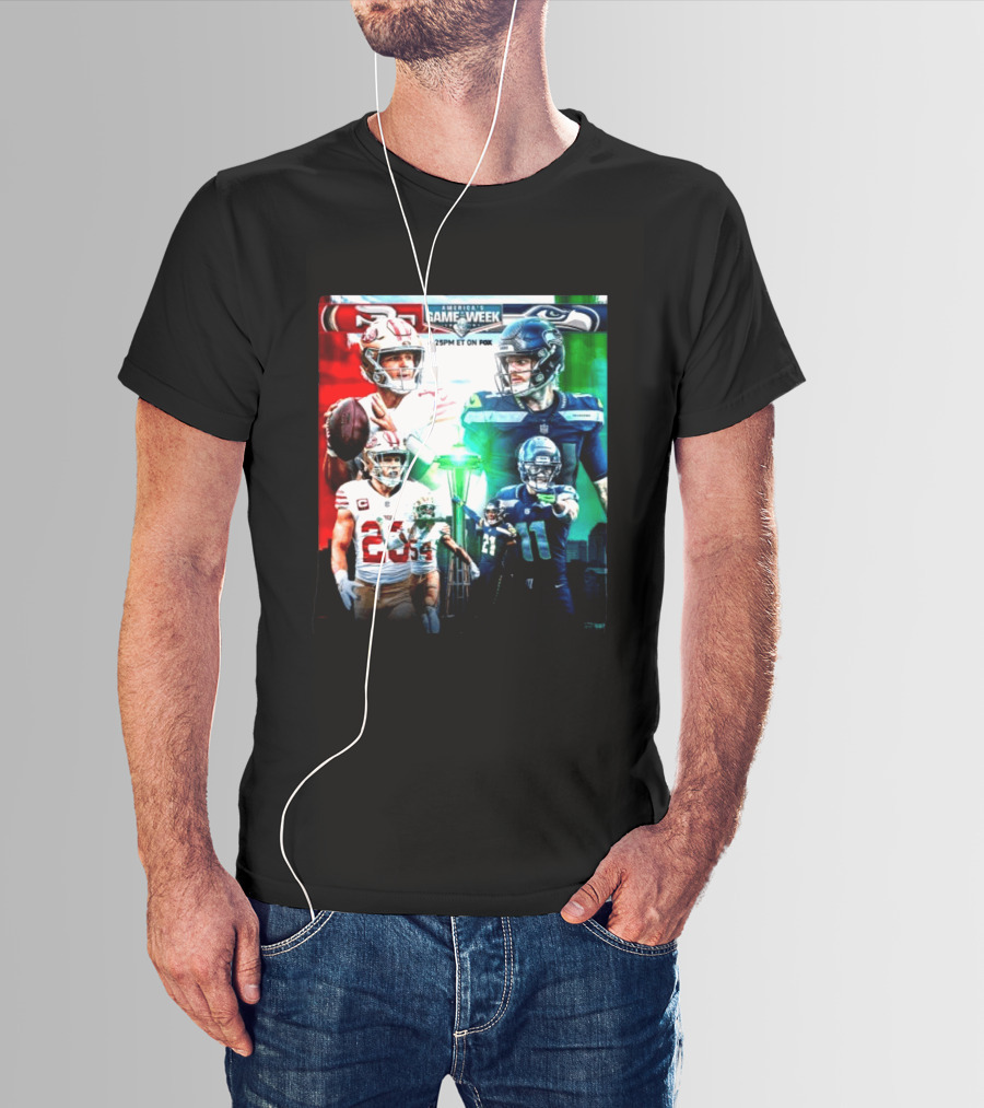 San Francisco 49ers Vs Seattle Seahawks America's Game Of The Week 2026 NFC West Showdown On Fox 4:25PM ET T-Shirt