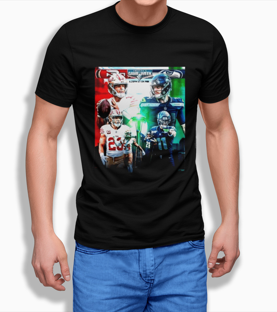 San Francisco 49ers Vs Seattle Seahawks America's Game Of The Week 2026 NFC West Showdown On Fox 4:25PM ET T-Shirt