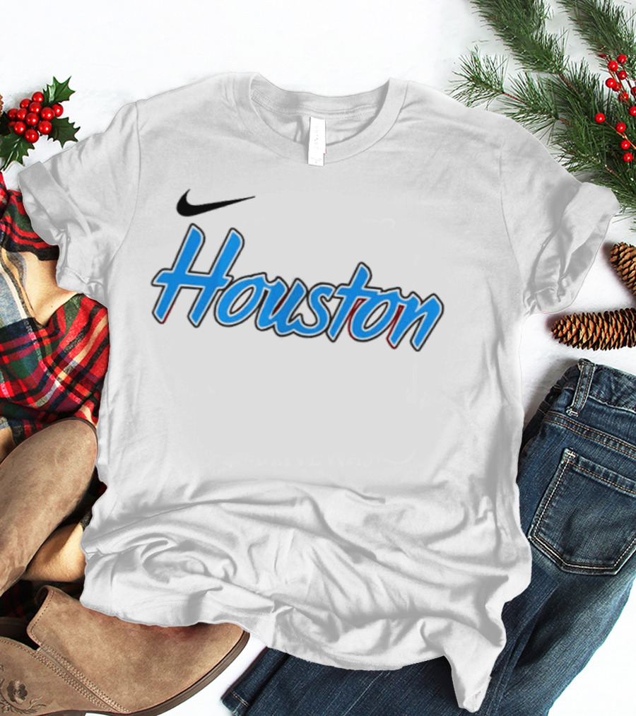 Nike Houston Cougars 2026 NCAA Football Two Sided T-Shirt