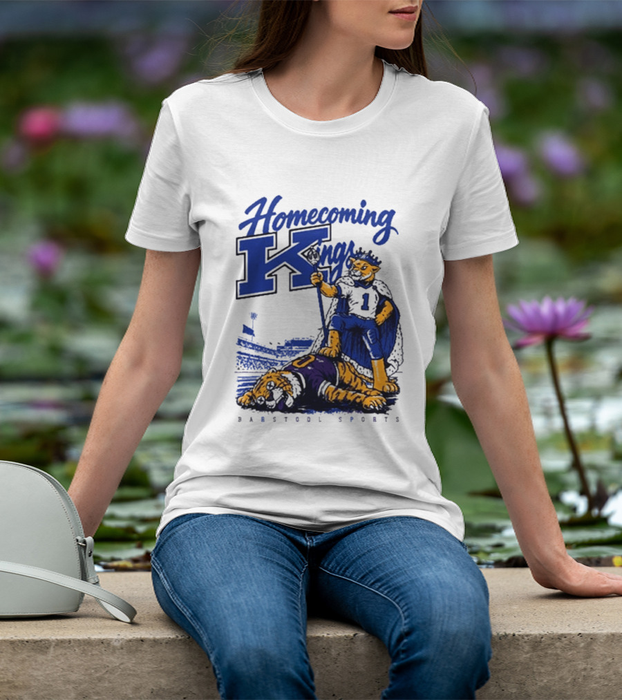 Kentucky Wildcats Homecoming King Victory Over LSU Tigers 2026 Football Barstool Sports T-Shirt