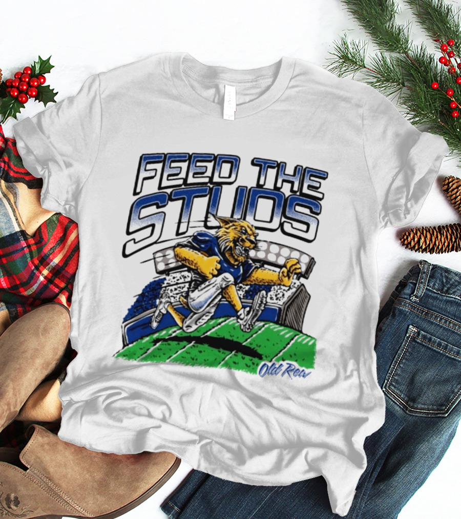 Feed The Studs Kentucky Wildcats Football Running T-Shirt