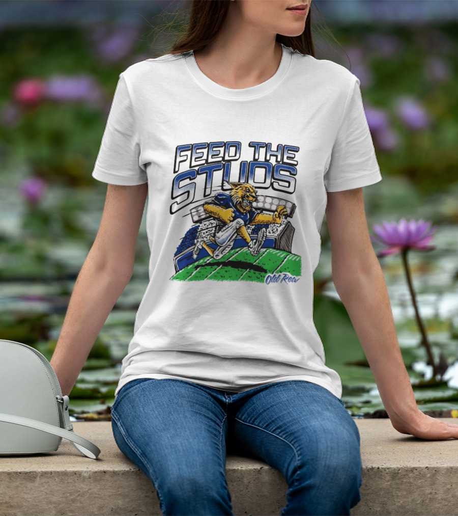 Feed The Studs Kentucky Wildcats Football Running T-Shirt