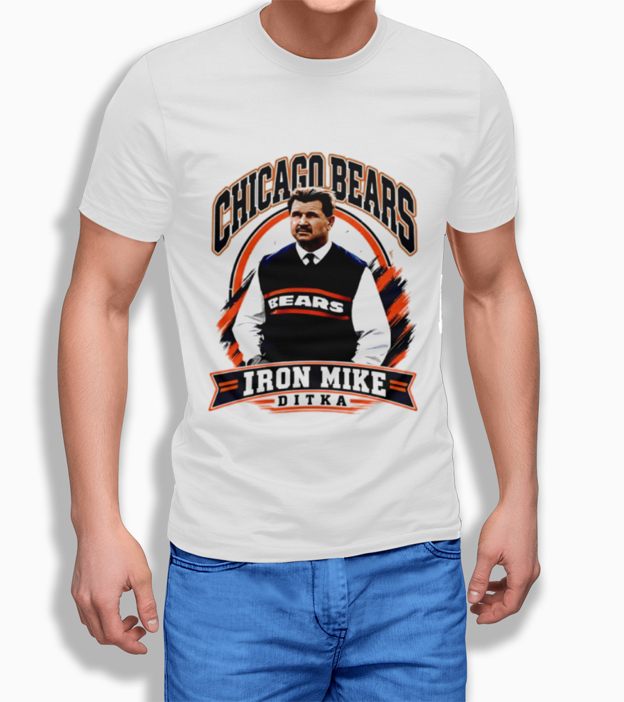 Chicago Bears Iron Mike Ditka Legends T-Shirt