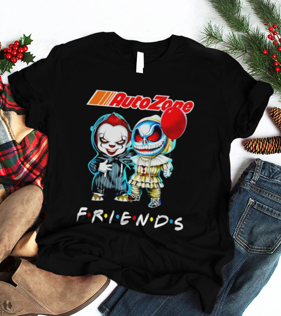 AutoZone Pennywise Skellington Friends 2026 Halloween Event T-Shirt