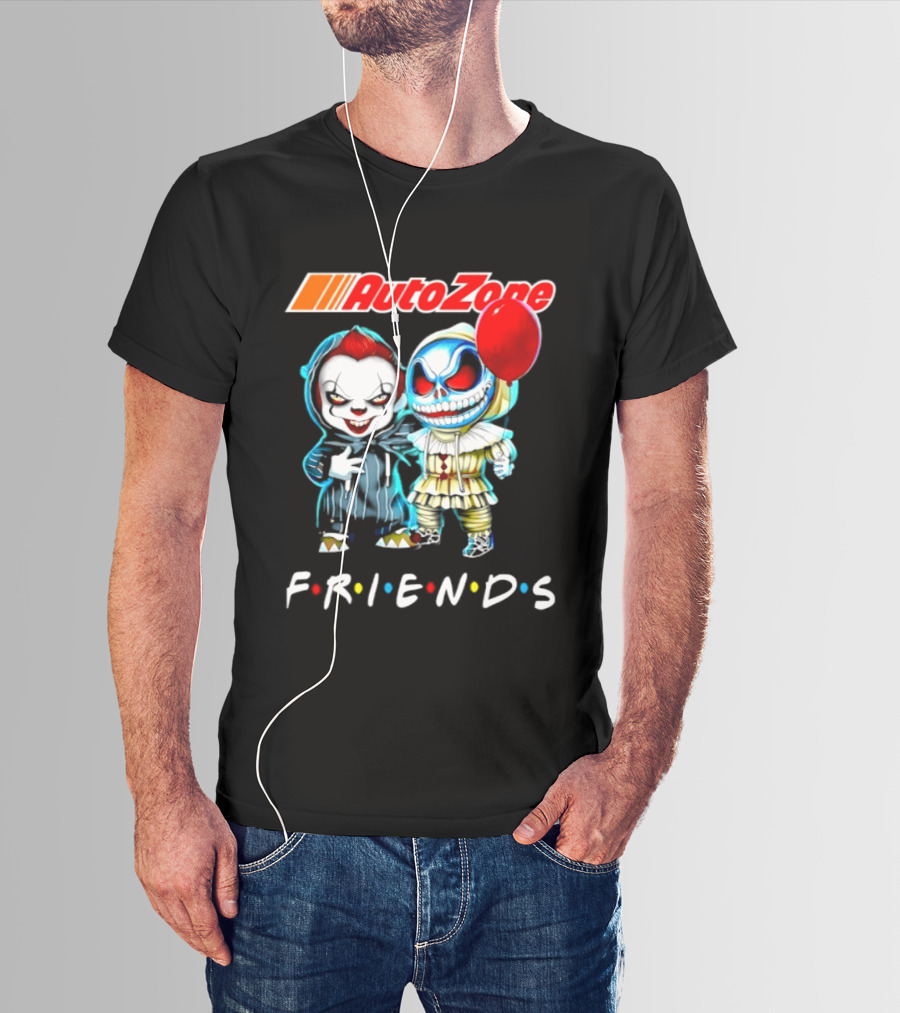 AutoZone Pennywise Skellington Friends 2026 Halloween Event T-Shirt