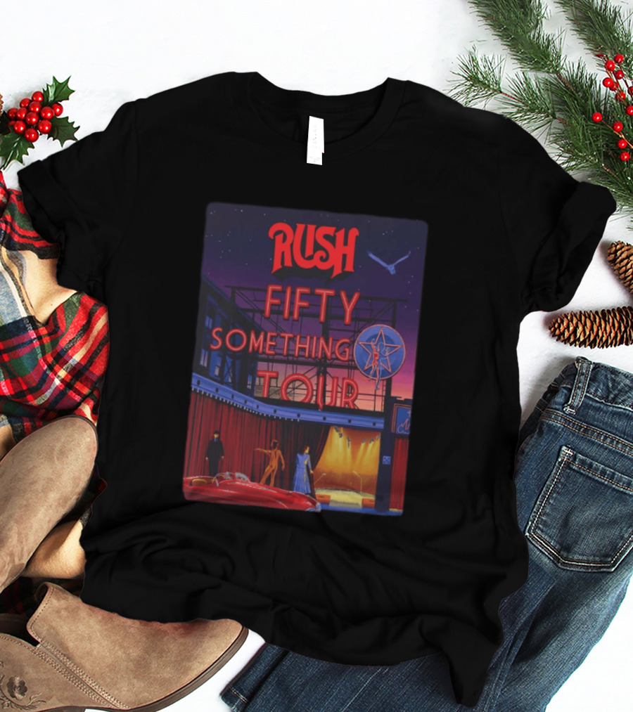 Rush Fifty Something Tour Climate Pledge Arena Seattle WA Oct 10th 12th 2026 T-Shirt