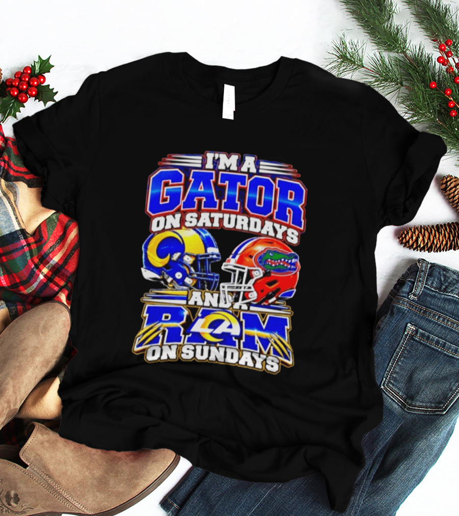 I'm A Gator On Saturdays And A Ram On Sundays 2026 T-Shirt