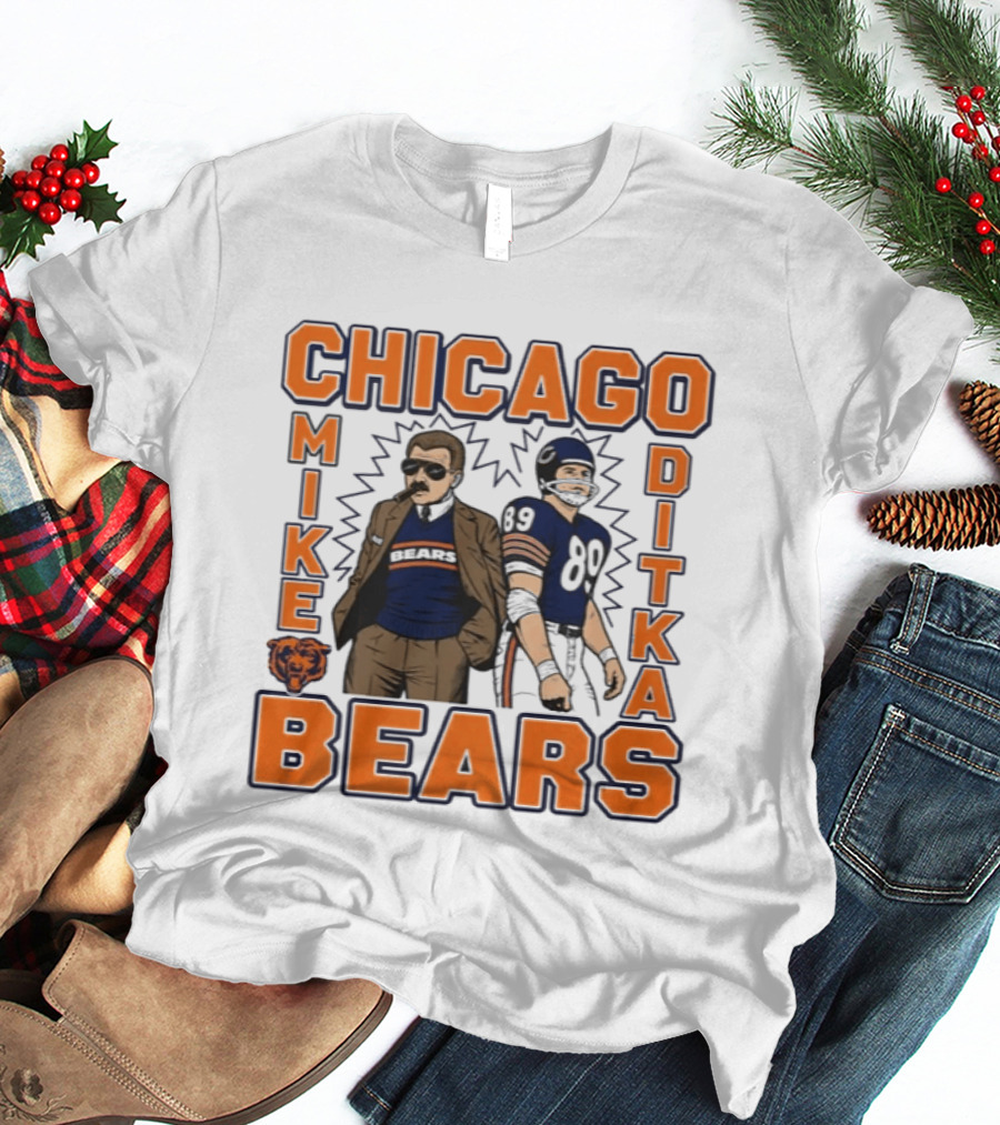 Chicago Bears Mike Ditka Classic Football Legend T-Shirt