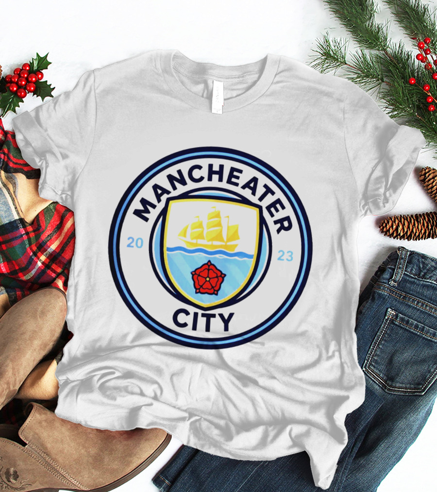 Mancheater City 2023 Manchester City Investigation Robbed T-Shirt