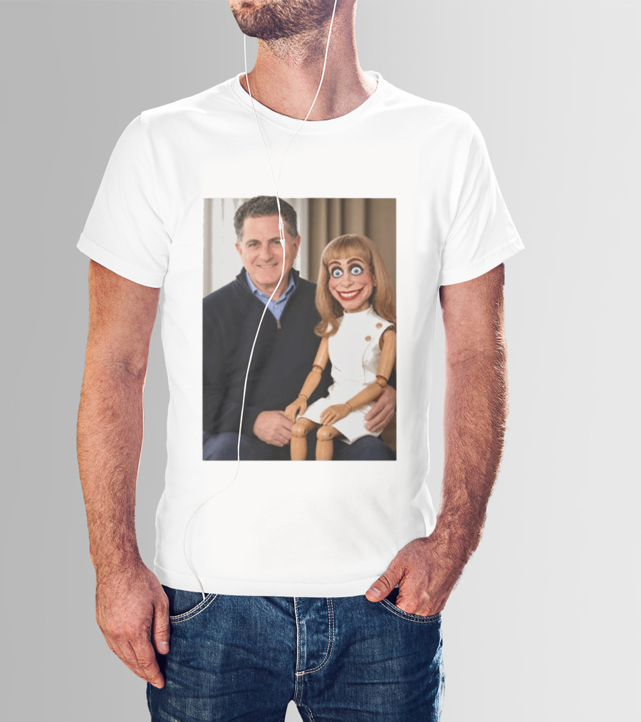 Michael Dell Ventriloquist Dummy T-Shirt