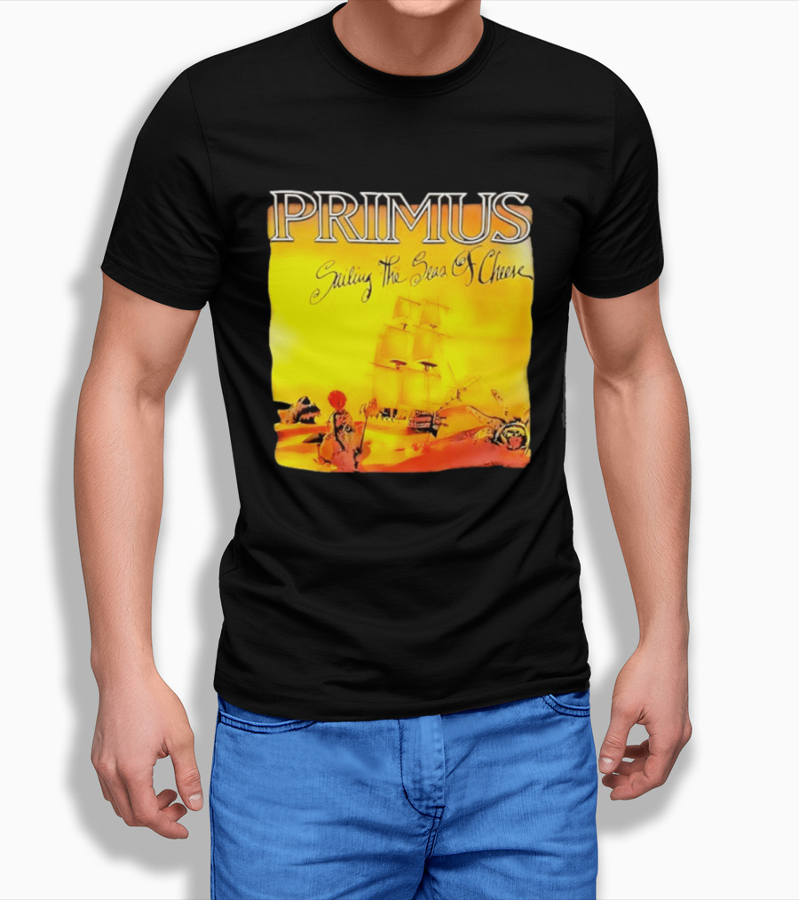 Primus Sailing The Seas Of Cheese Album Art Les Claypool T-Shirt