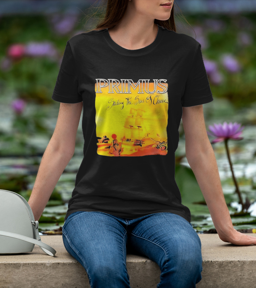Primus Sailing The Seas Of Cheese Album Art Les Claypool T-Shirt