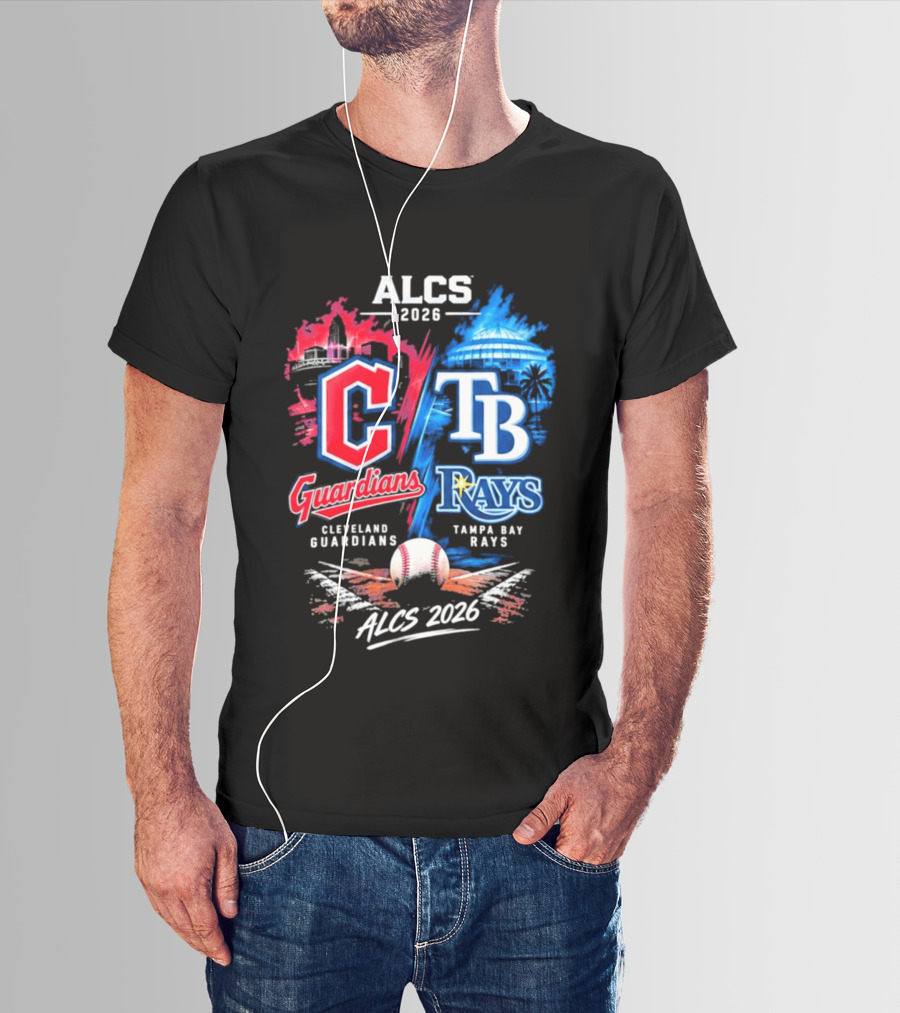 Cleveland Guardians Vs Tampa Bay Rays ALCS 2026 T-Shirt