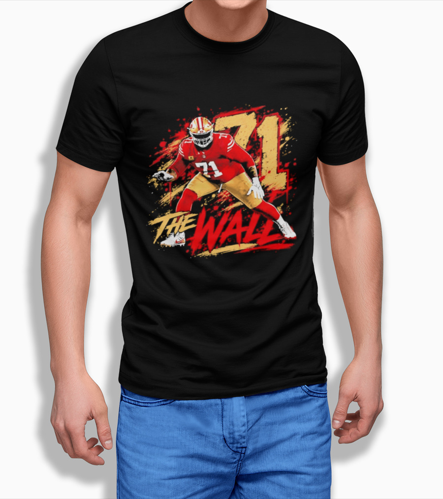 Trent Williams 71 The Wall San Francisco Football NFL T-Shirt