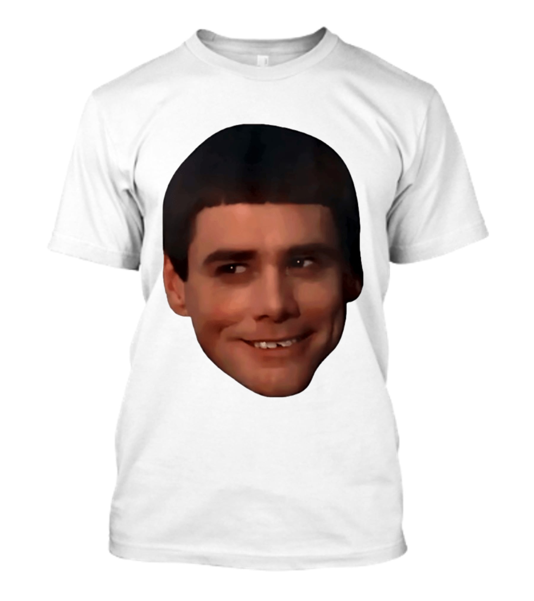 Jim Carrey Lloyd Christmas Dumb And Dumber Face Meme T-Shirt