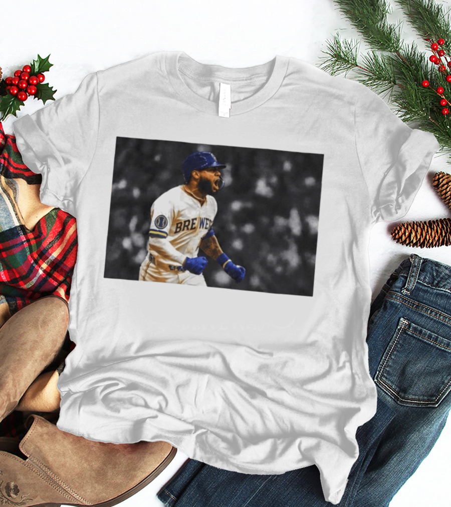 Milwaukee Brewers Player Celebration NLCS Homage T-Shirt