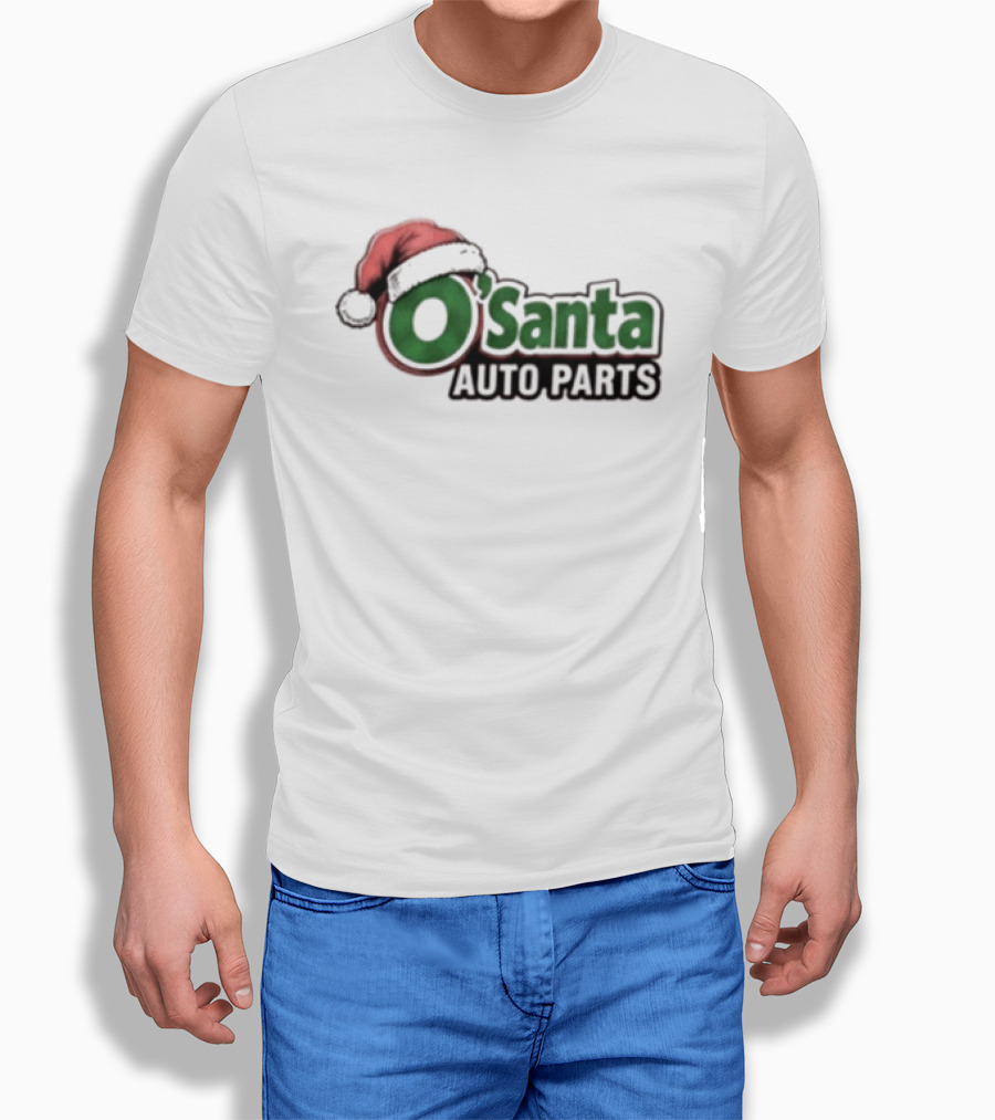 O'Reilly Auto Parts Santa Christmas Humor Mechanic Lovers T-Shirt