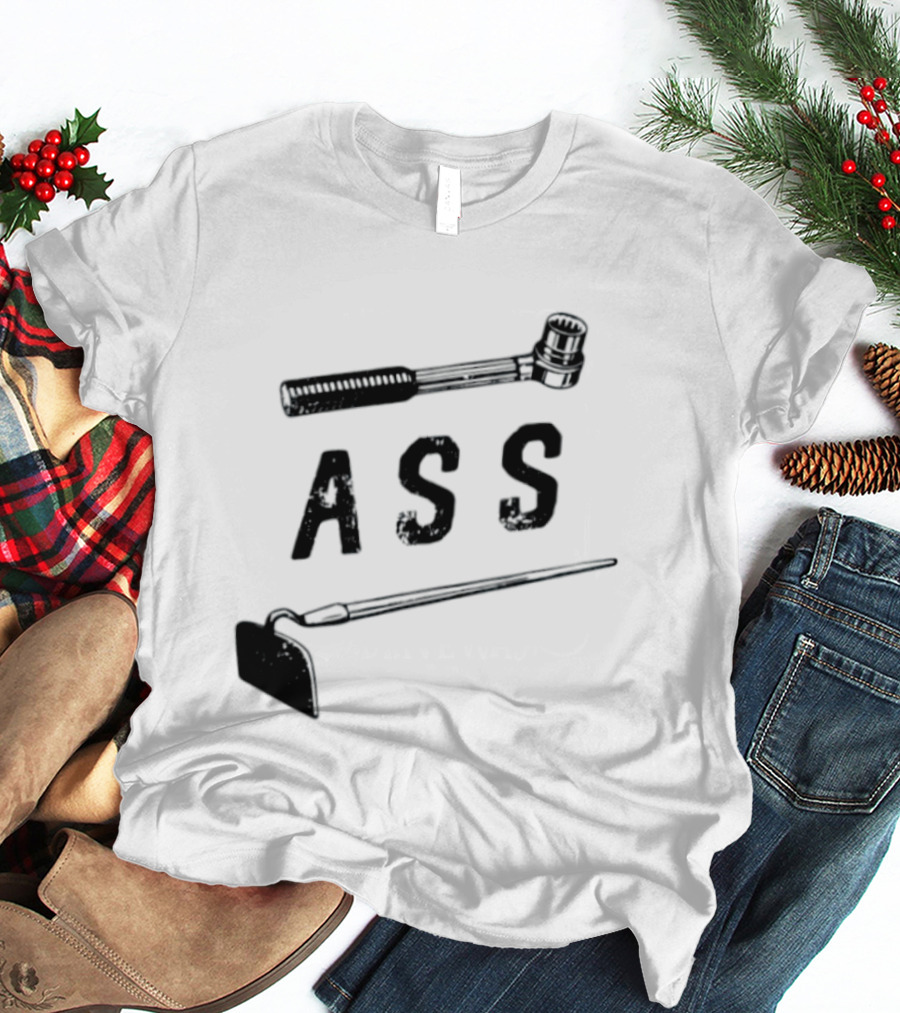 Socket Ass Hoe Tools Pun Mechanic Humor T-Shirt
