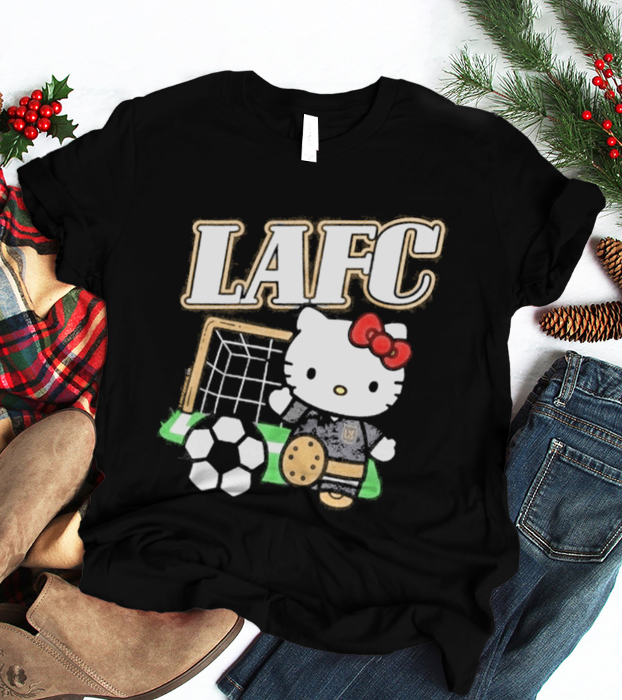 LAFC Hello Kitty Collaboration Soccer Theme October 2026 T-Shirt