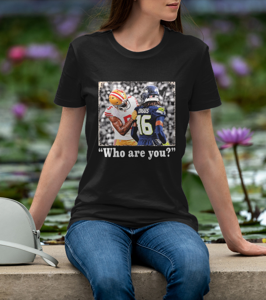 Who Are You Mike Evans Vs Seahawks Diggs NFL T-Shirt