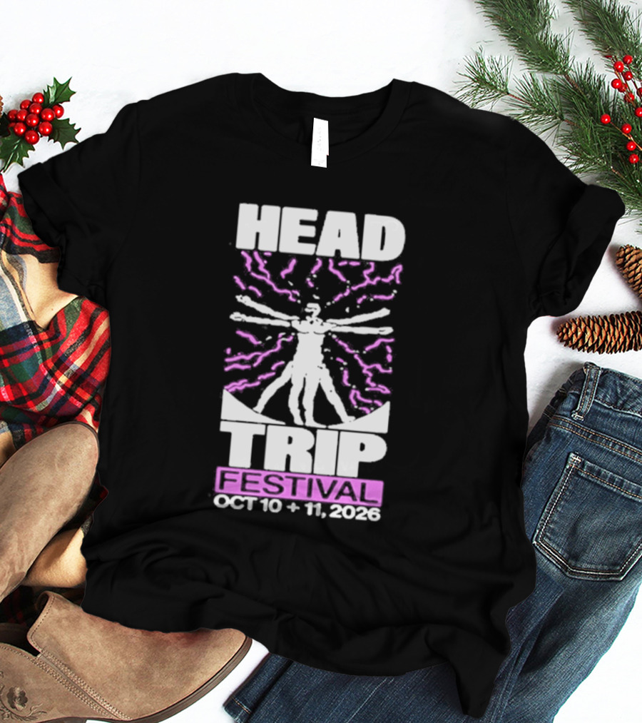 Head Trip Festival Empire Polo Club Oct 10 & 11 2026 Indio CA T-Shirt