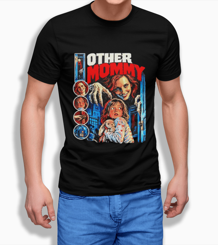 Other Mommy Coraline Horror Movie Bootleg Halloween Creepy T-Shirt