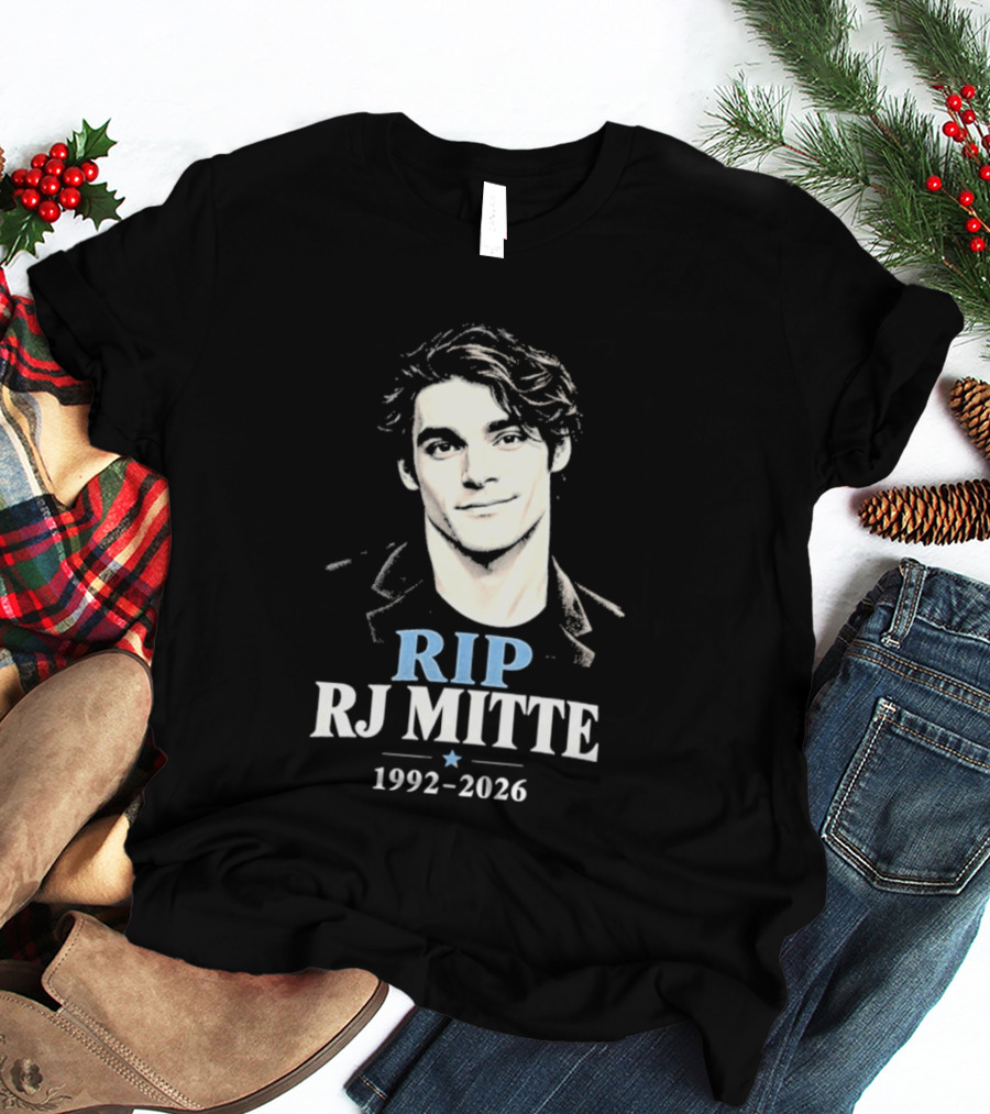 RIP RJ Mitte 1992 2026 Memorial T-Shirt