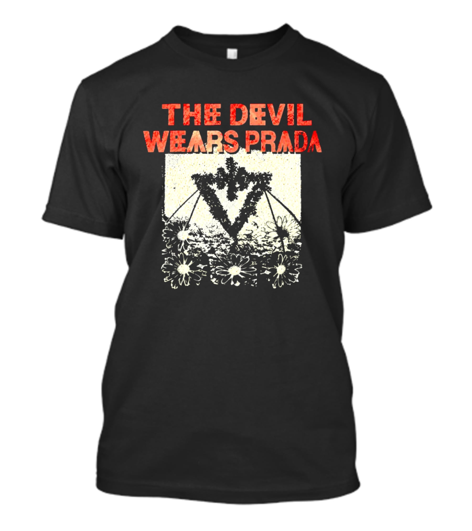The Devil Wears Prada Flowers Tour UK And Europe 2026 Tour Dates T-Shirt