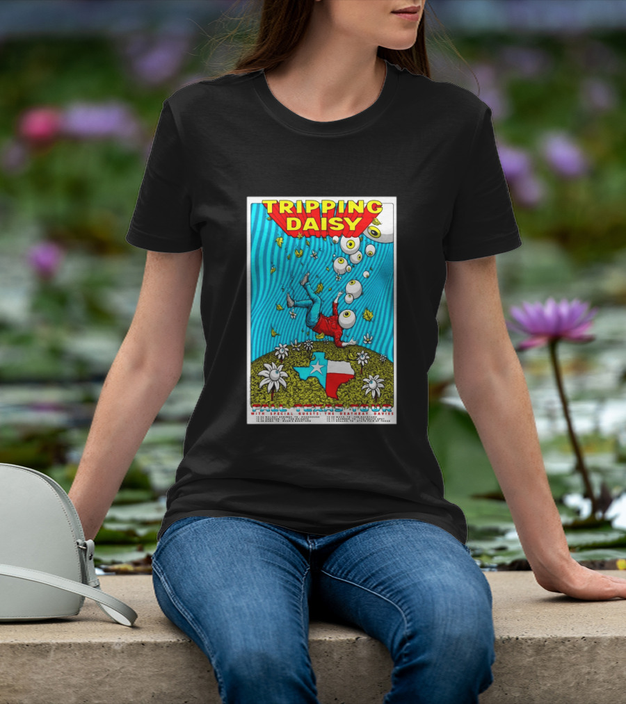 Tripping Daisy Fall Texas Tour 2026 Limited Edition With Special Guests The Deathray Davies T-Shirt