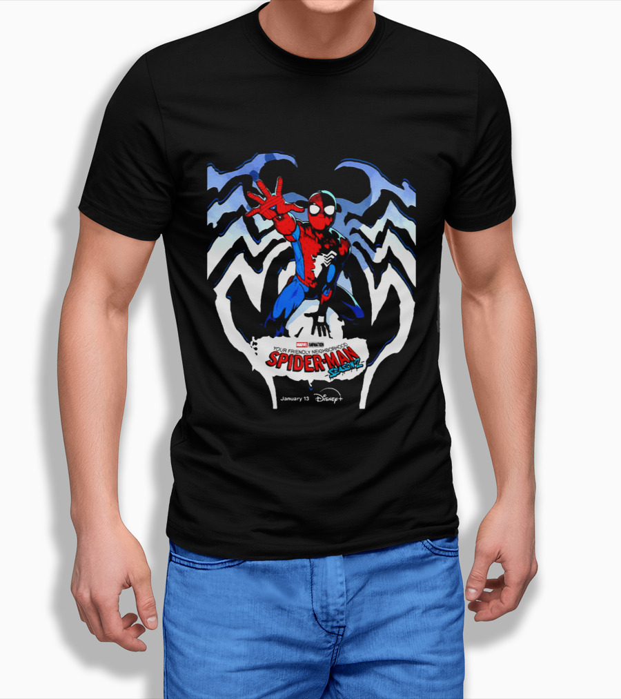 Marvel Spider Man Season 2 Disney Plus January 13 T-Shirt