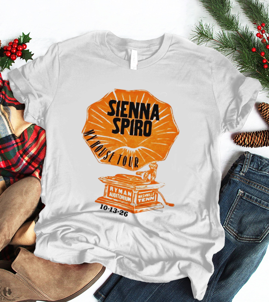 Sienna Spiro My House Tour Ryman Auditorium Nashville Tenn 101326 T-Shirt