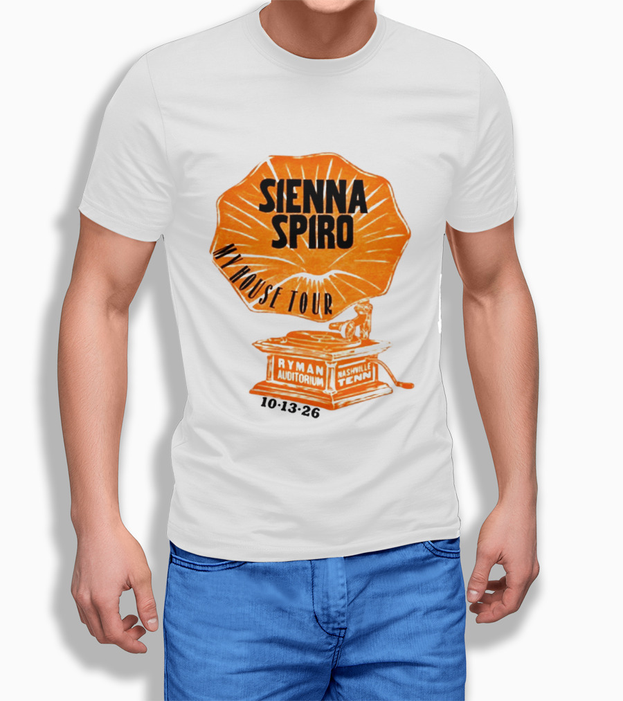 Sienna Spiro My House Tour Ryman Auditorium Nashville Tenn 101326 T-Shirt