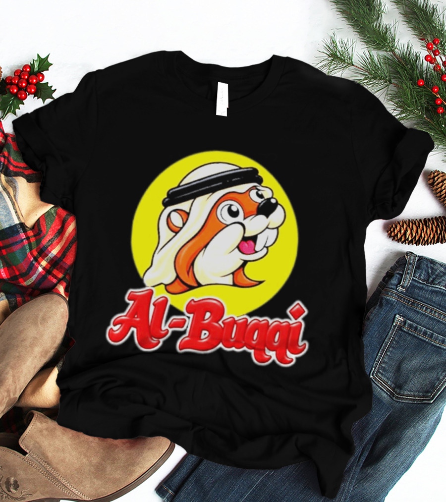 Al Buqqi Beaver Bucees Kufi Cartoon T-Shirt