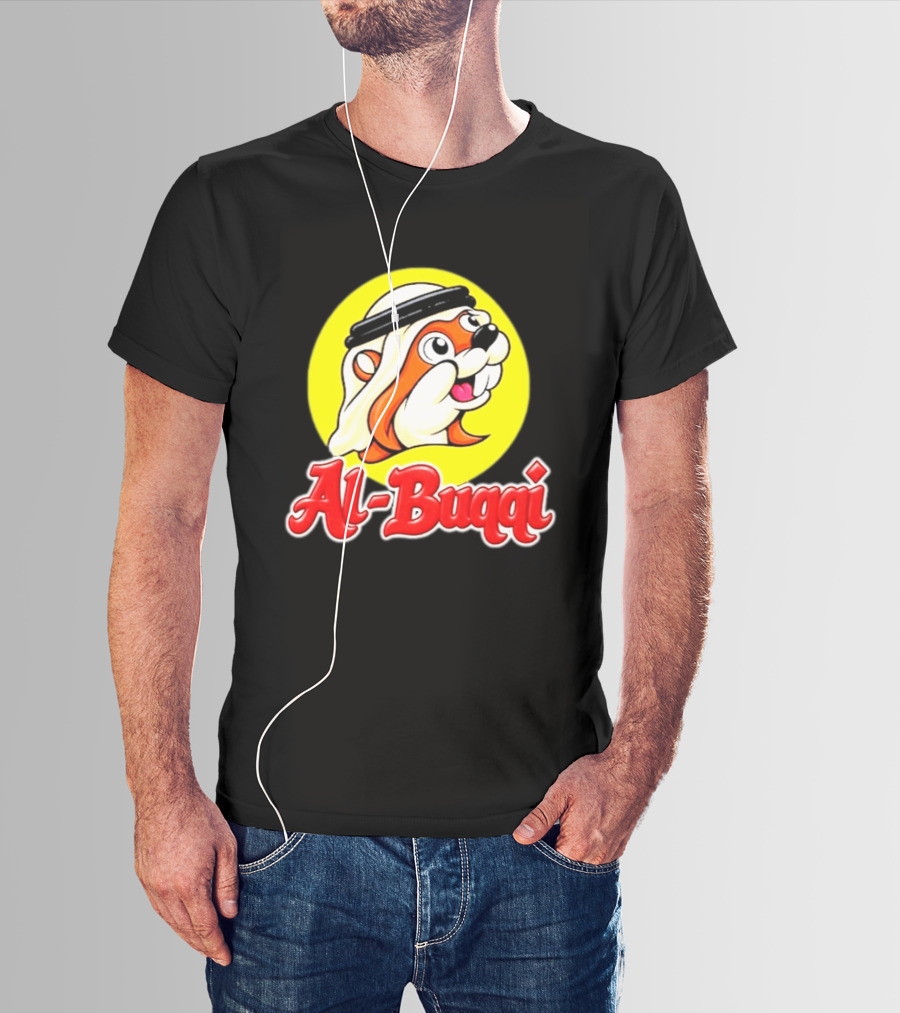Al Buqqi Beaver Bucees Kufi Cartoon T-Shirt
