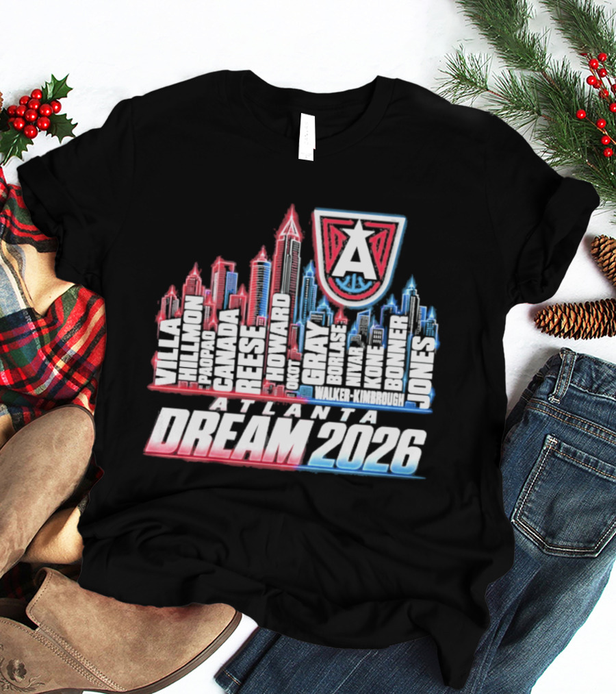 Atlanta Dream 2026 Skyline A T-Shirt