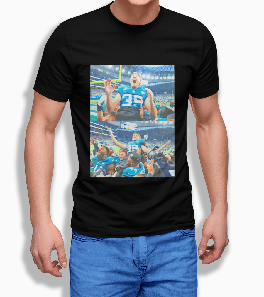 Jacksonville Jaguars Number 39 And Walker Number 44 Post Game Celebration NFL Stadium Event T-Shirt