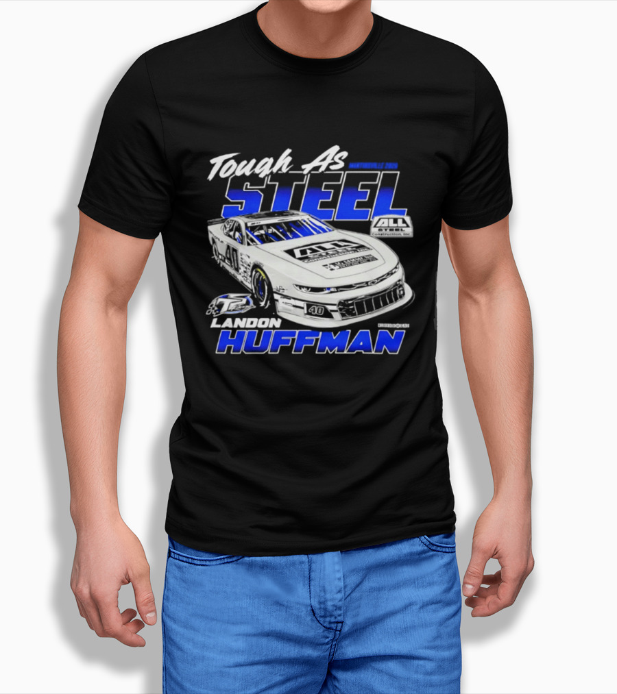 Tough As Steel Landon Huffman Martinsville 2026 T-Shirt