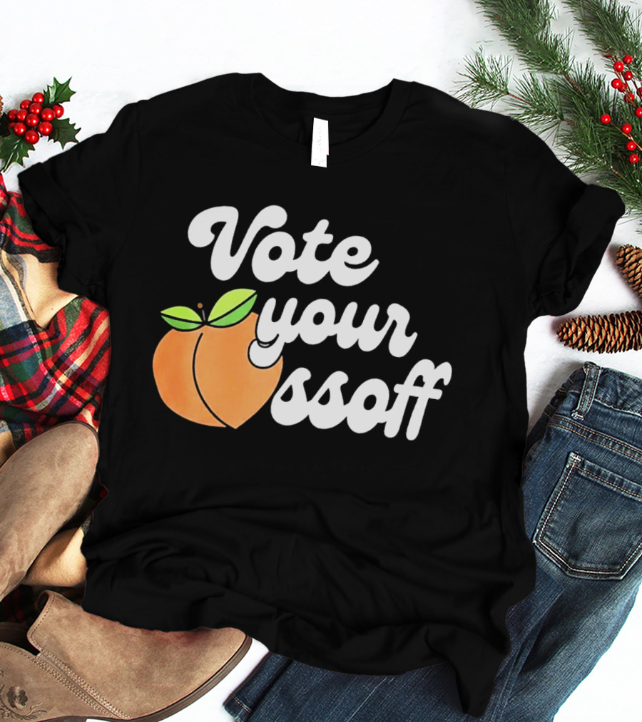 Vote Your Ossoff Peach T-Shirt