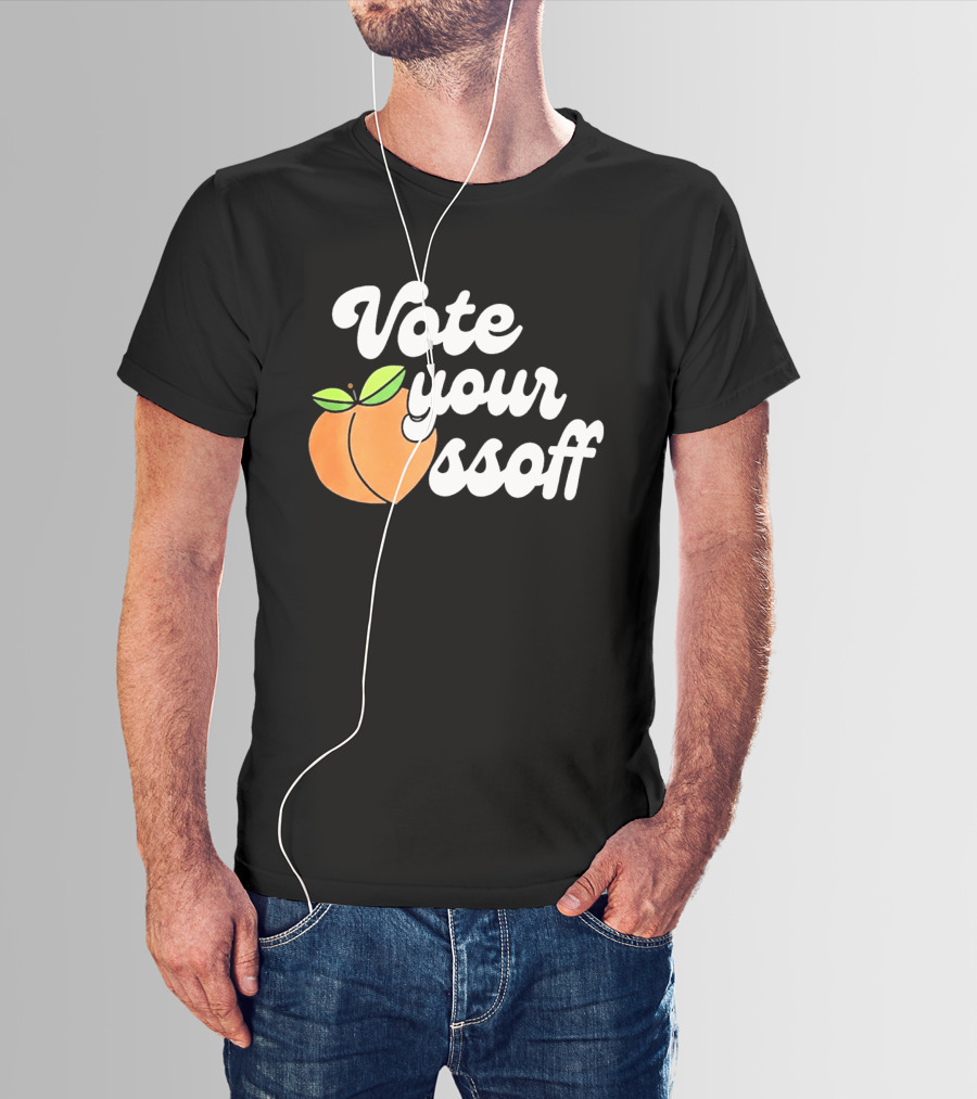 Vote Your Ossoff Peach T-Shirt