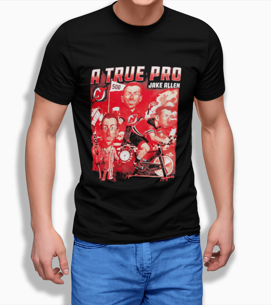 A True Pro Jake Allen NJ Devils 500 T-Shirt