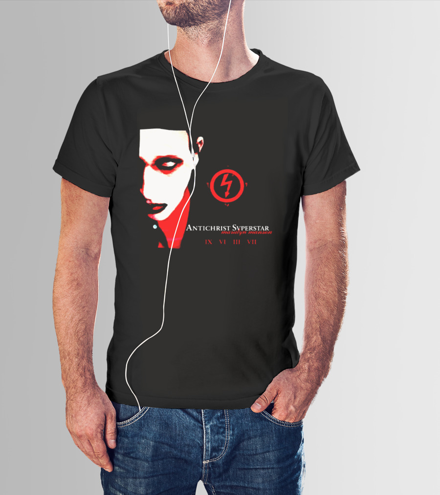 Marilyn Manson Antichrist Superstar 30th Anniversary 2026 Album Cover IX VI III VII T-Shirt