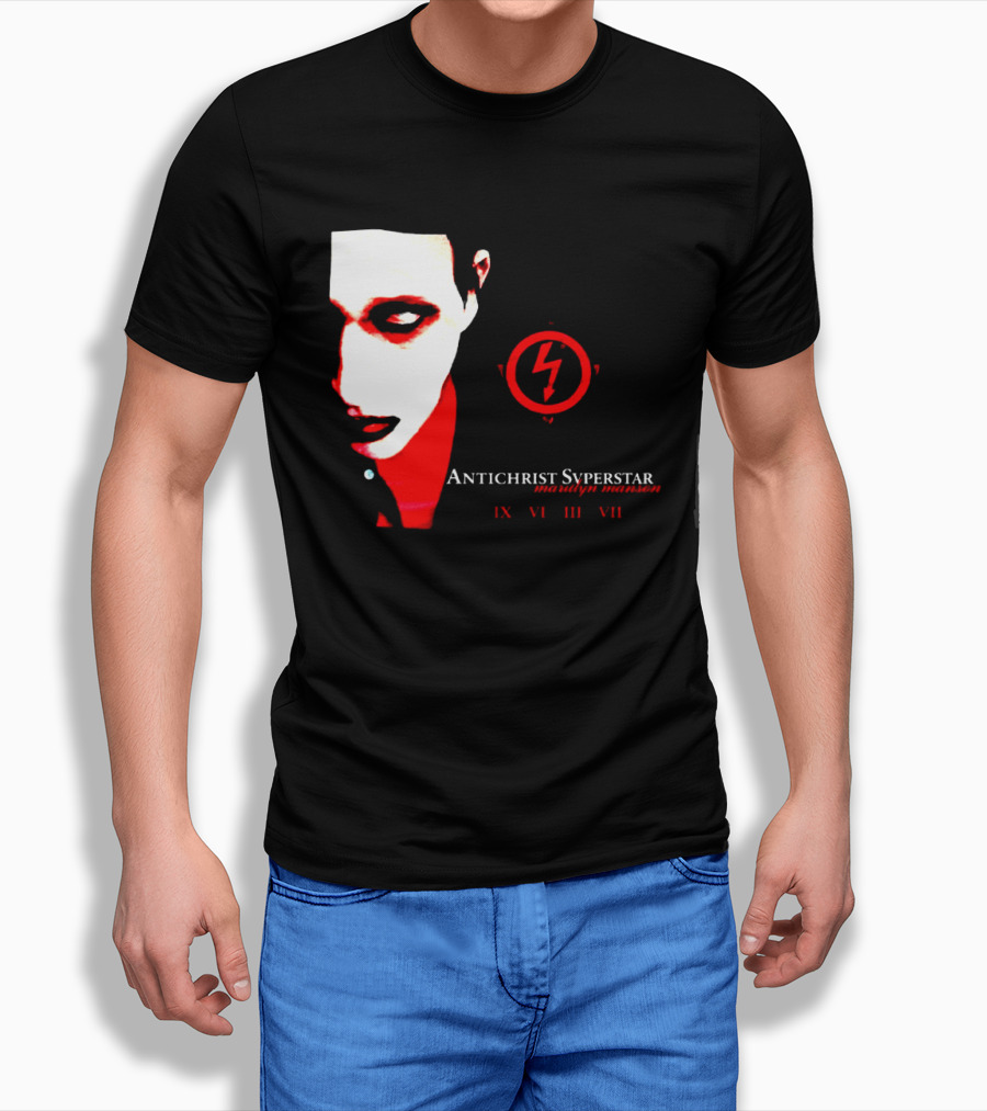Marilyn Manson Antichrist Superstar 30th Anniversary 2026 Album Cover IX VI III VII T-Shirt