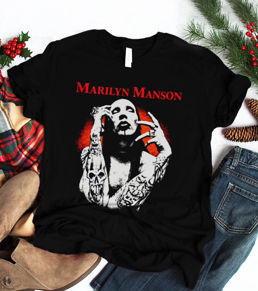 Marilyn Manson Antichrist Superstar 30th Anniversary 2026 Tour Dates Back T-Shirt